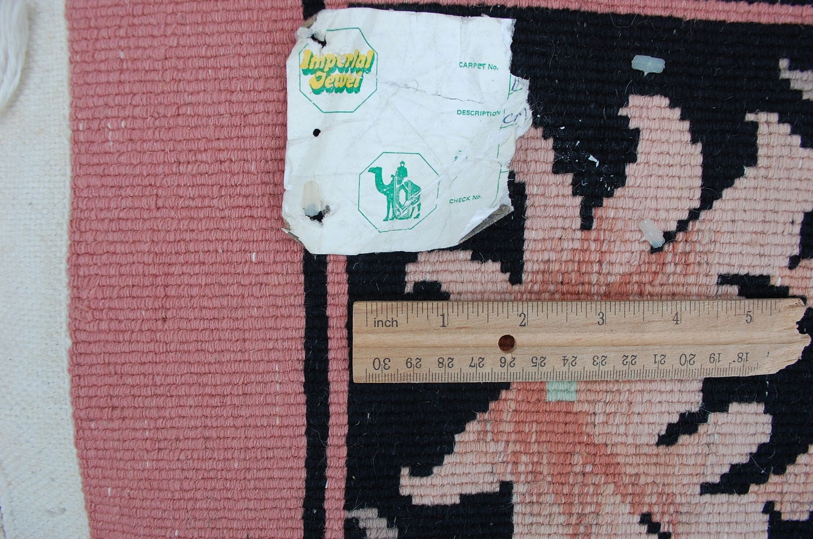 CHINESE NICHOLS RUG 8' 10" x 11' 10" - 12