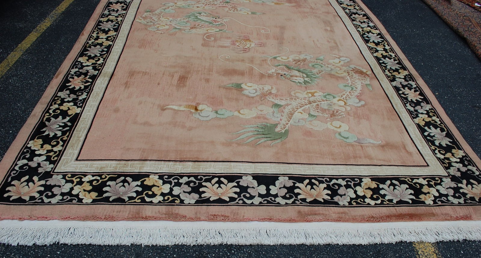 CHINESE NICHOLS RUG 8' 10" x 11' 10" - 3