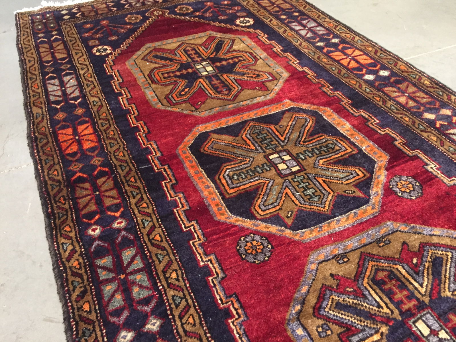 STUNNING AUTHENTIC PERSIAN RUG 4'.0" X8'.1" - 2