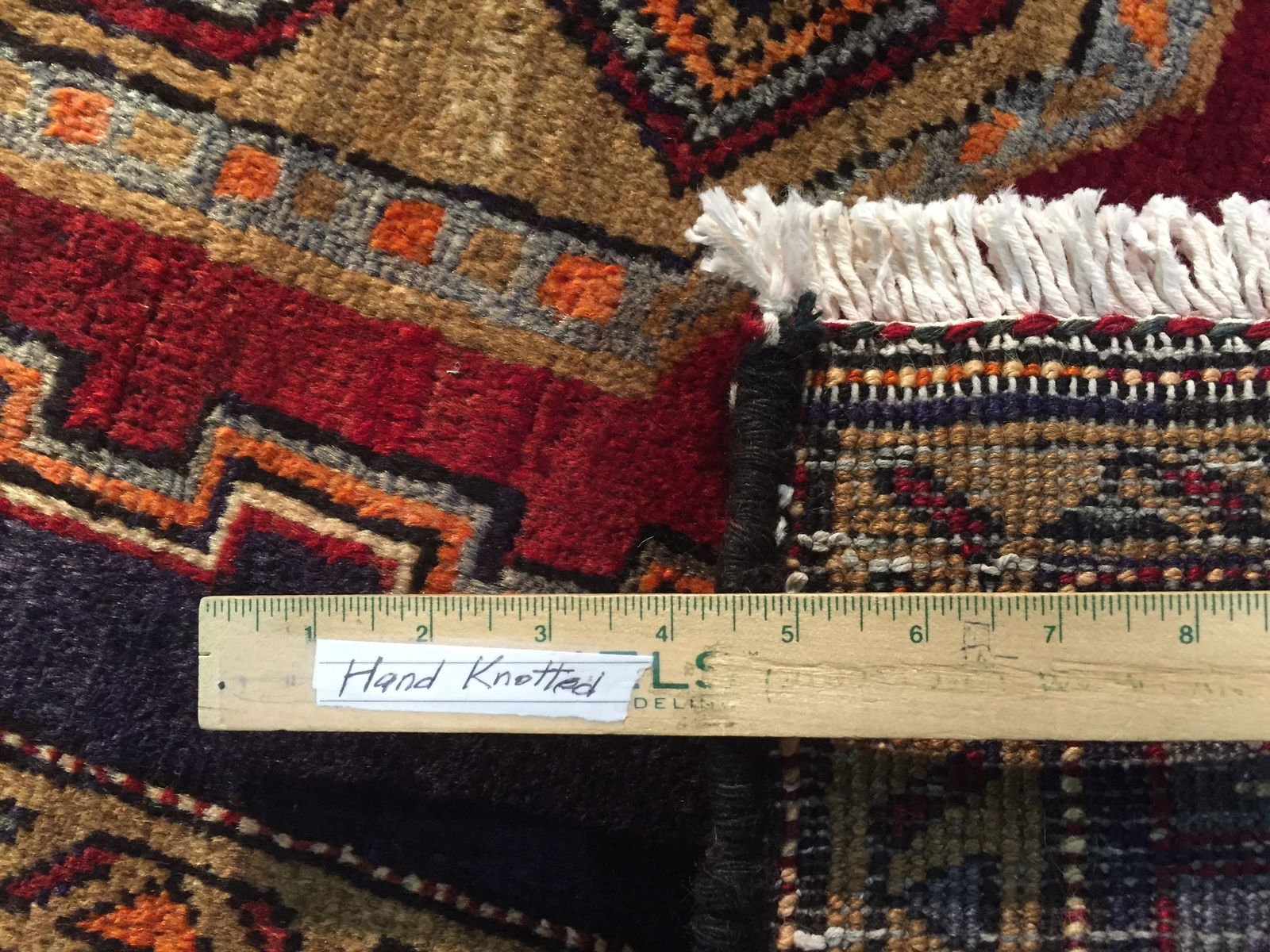 STUNNING AUTHENTIC PERSIAN RUG 4'.0" X8'.1" - 5