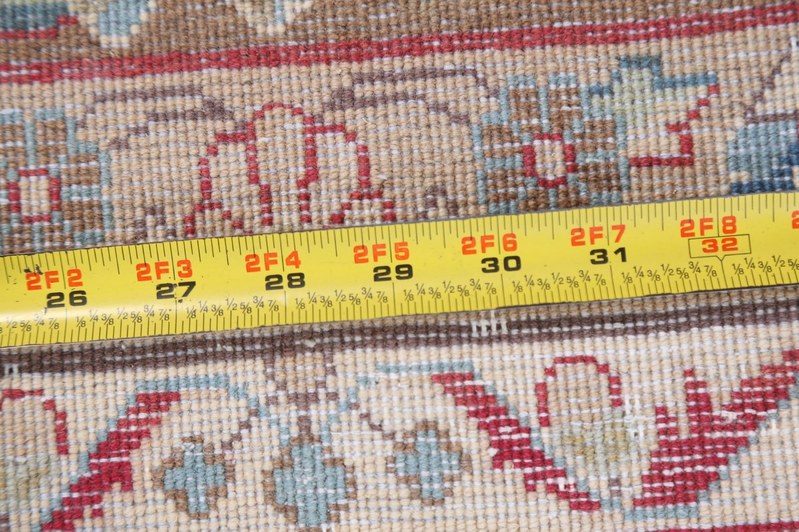 Muted Distressed Kerman Persian Area Rug 10x13 - 20