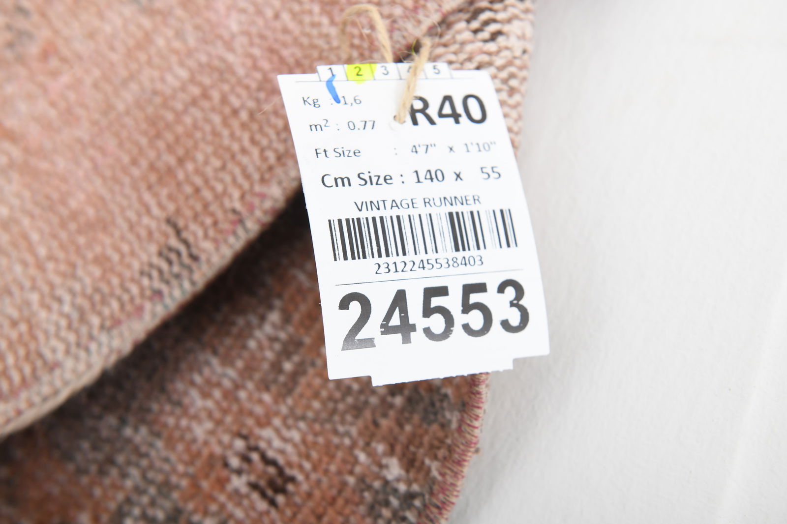 1'9'' x 4'7'' Turkish Handmade Kilim Rug - 24553 - 11