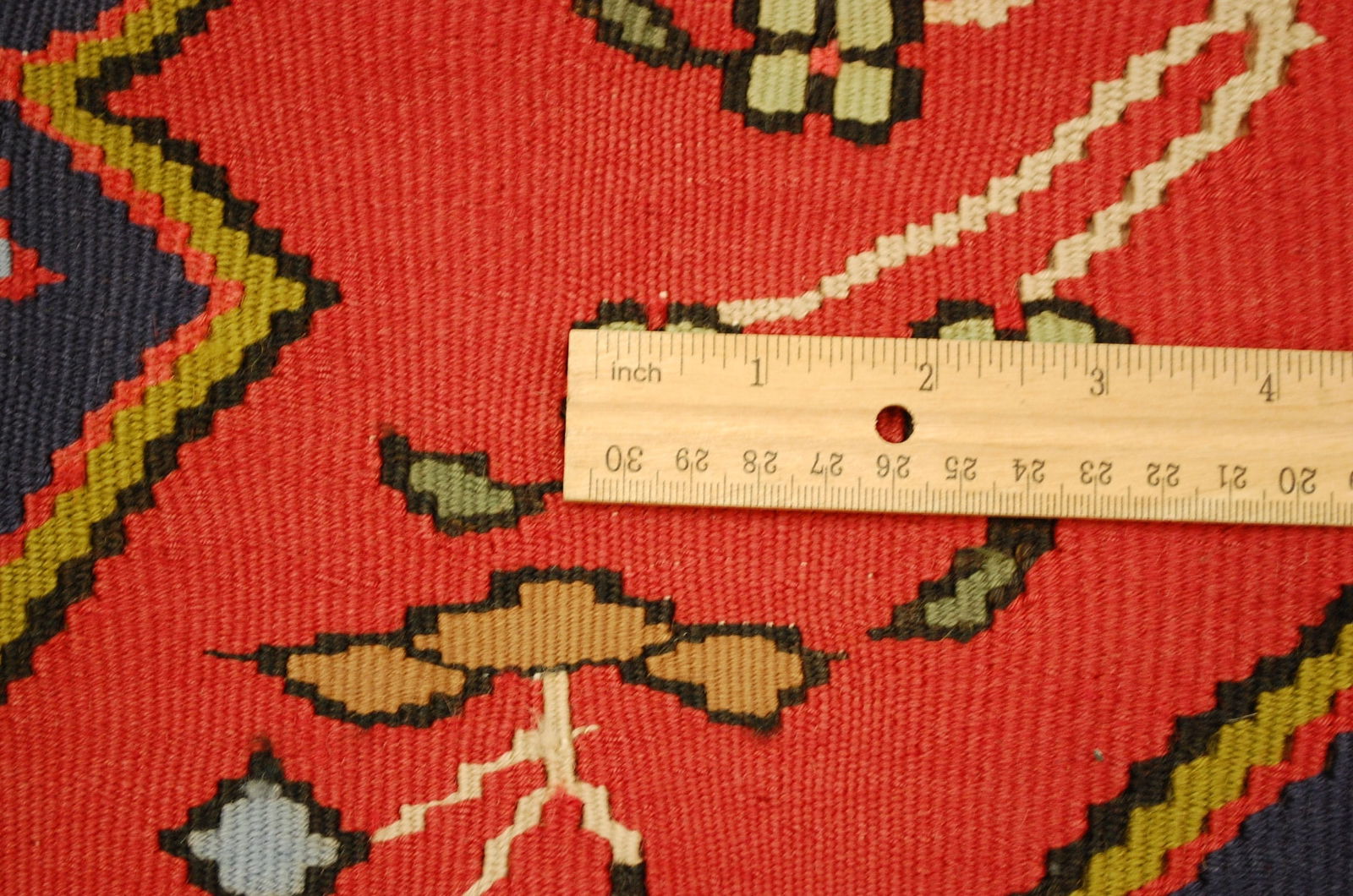 Persian sennah Kilim 2'2" X 2'3" - 7