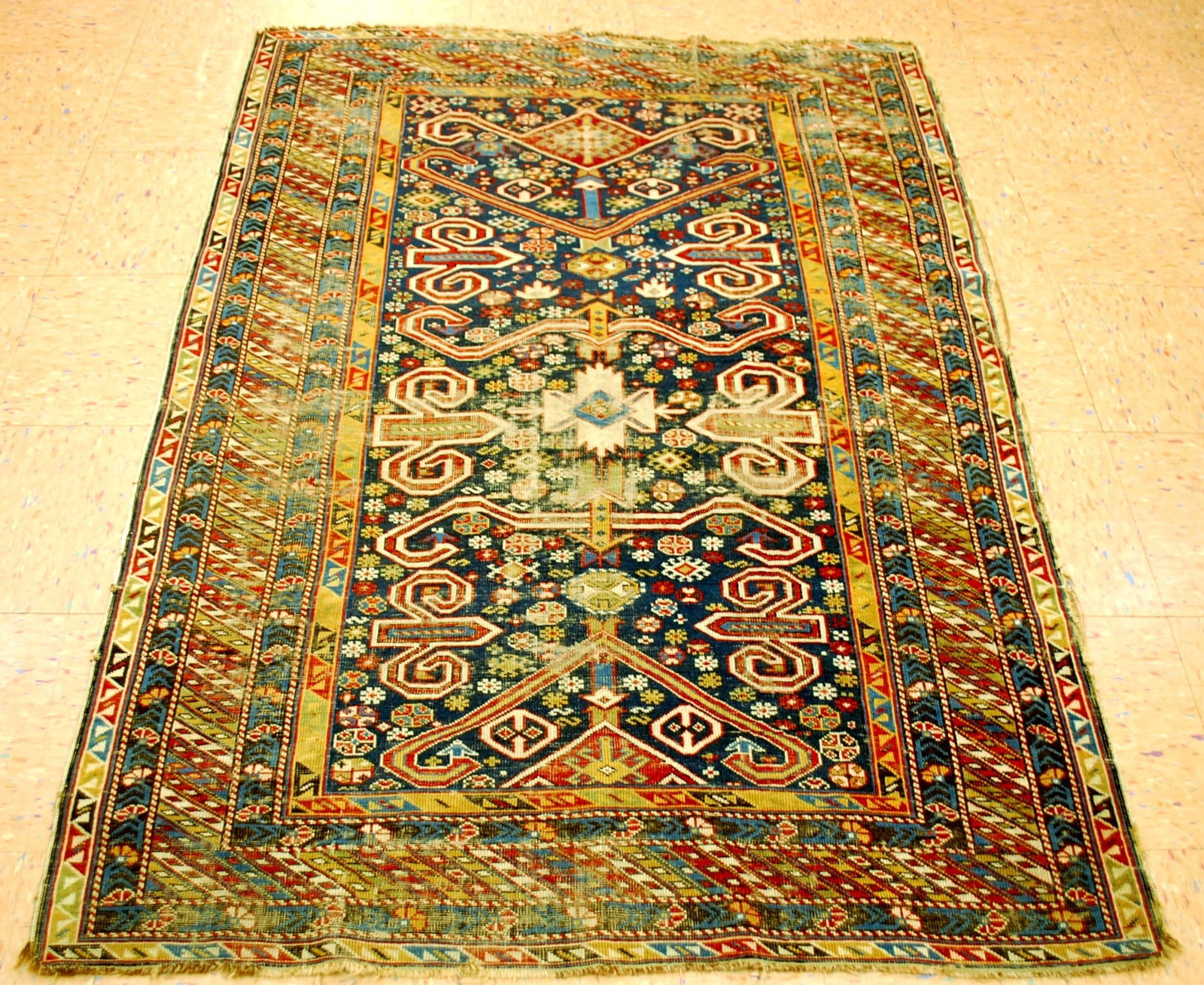 CAUCASIAN SHIRVAN 3'11" X 5'6" (1 of 13)