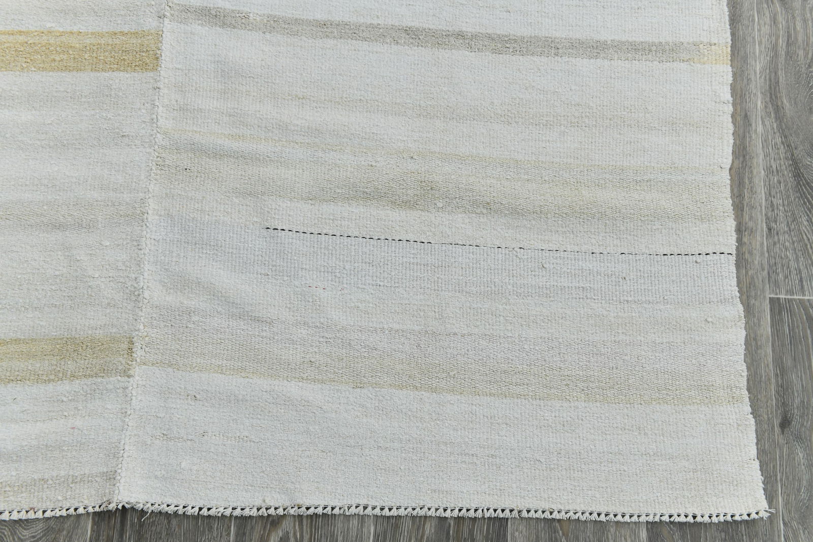 10'0'' x 12'11'' Turkish Hemp Kilim Rug - 53763 - 15