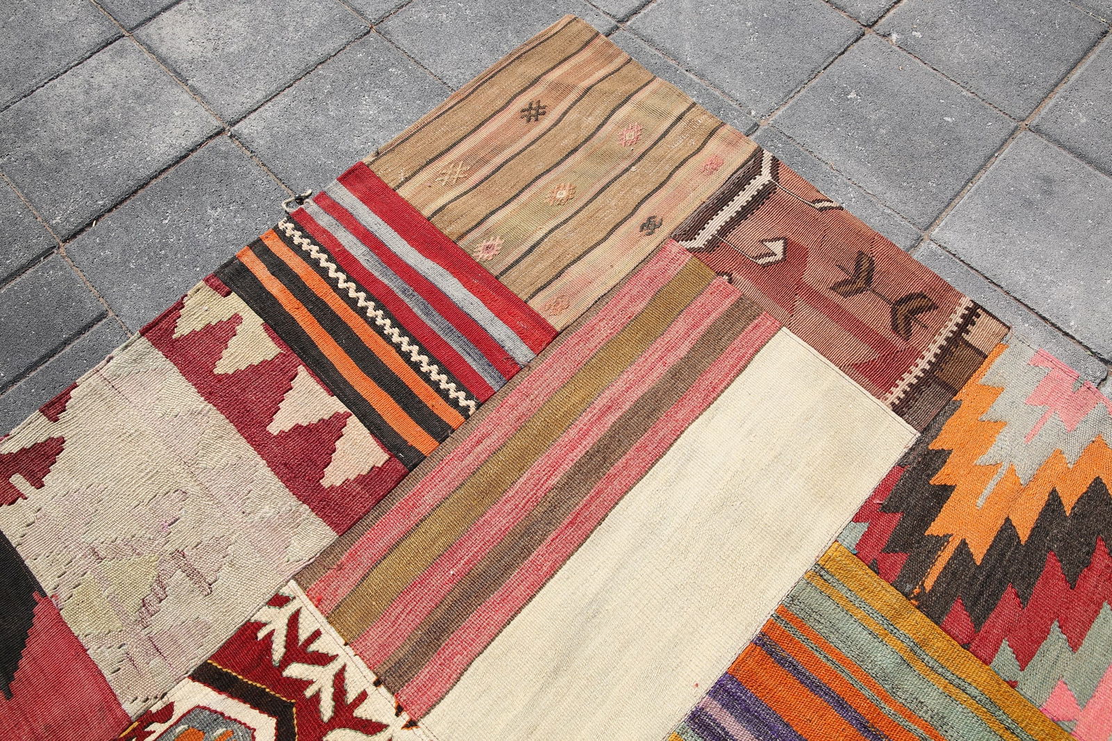 5'10'' x 8'2'' Turkish Handmade Kilim Rug - 122 - 14