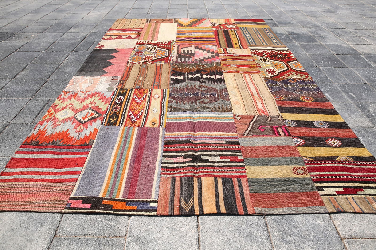 5'10'' x 8'2'' Turkish Handmade Kilim Rug - 122 - 3