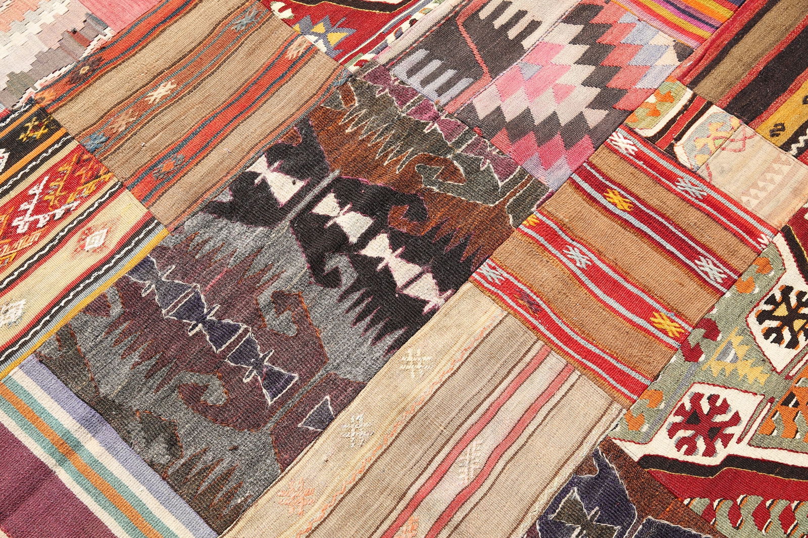 5'10'' x 8'2'' Turkish Handmade Kilim Rug - 122 - 6