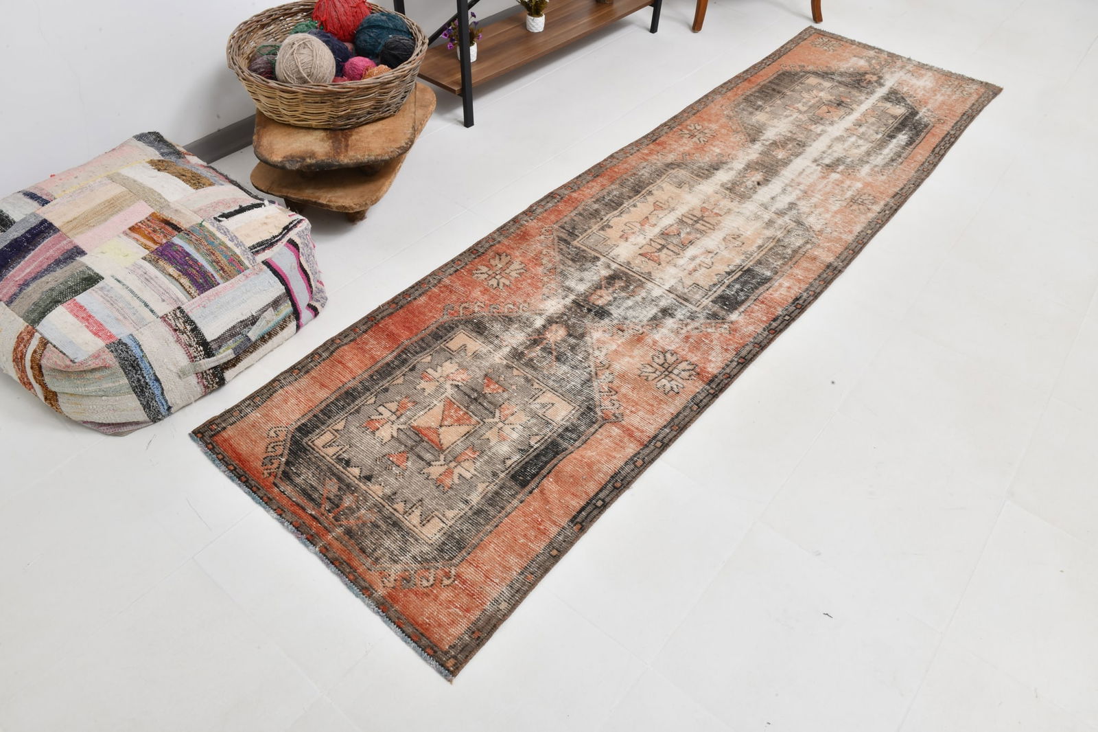 2'9'' x 10'3'' Turkish Handmade Kilim Rug - 22156 - 4