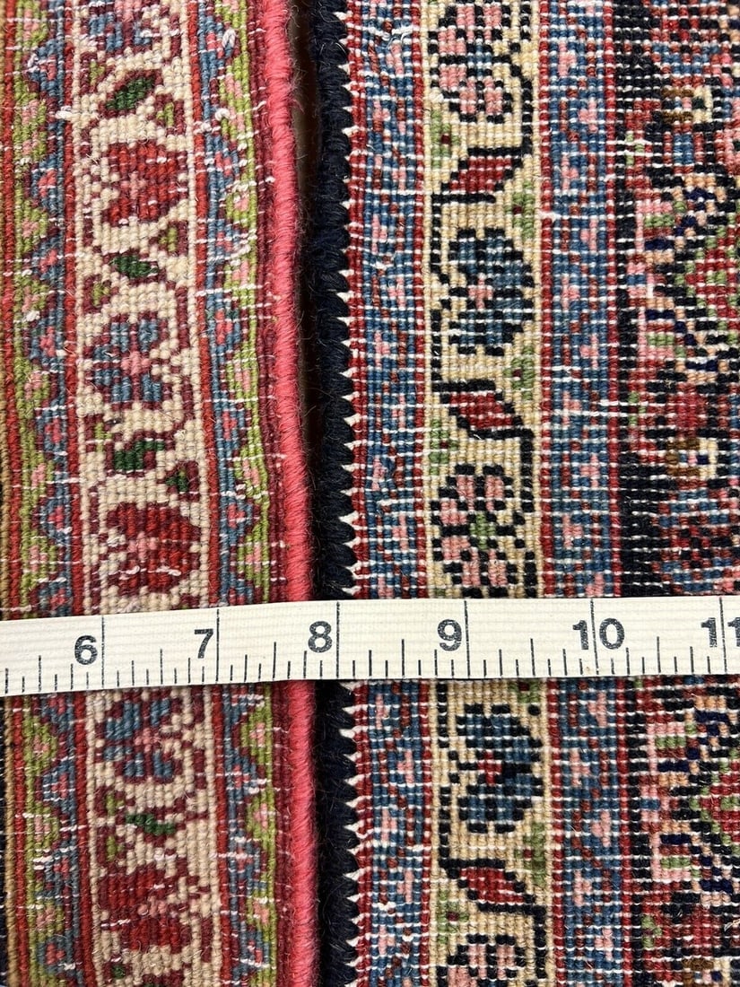 Two Similar PERSIAN BIJAR Rugs, 1’6” X 1’9” - 2