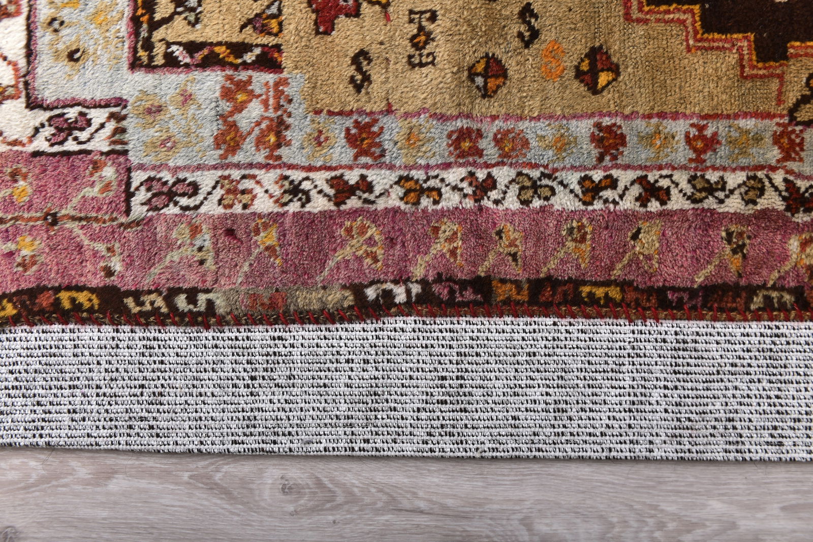 3'5'' x 3'11'' Turkish Flatweave Kilim Rug - 60958 - 9