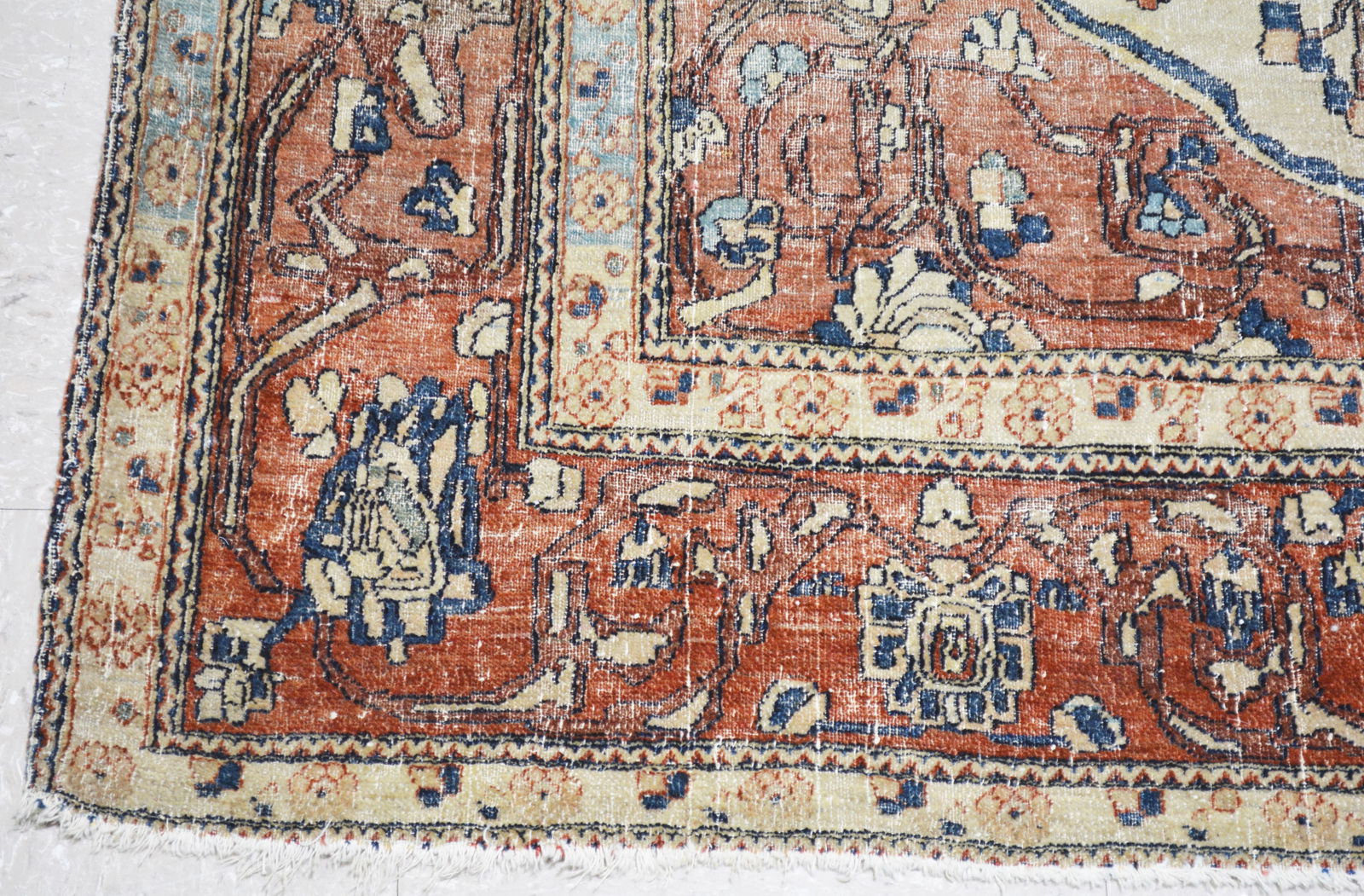 HAND KNOTTED RUG; PERSIAN - 5