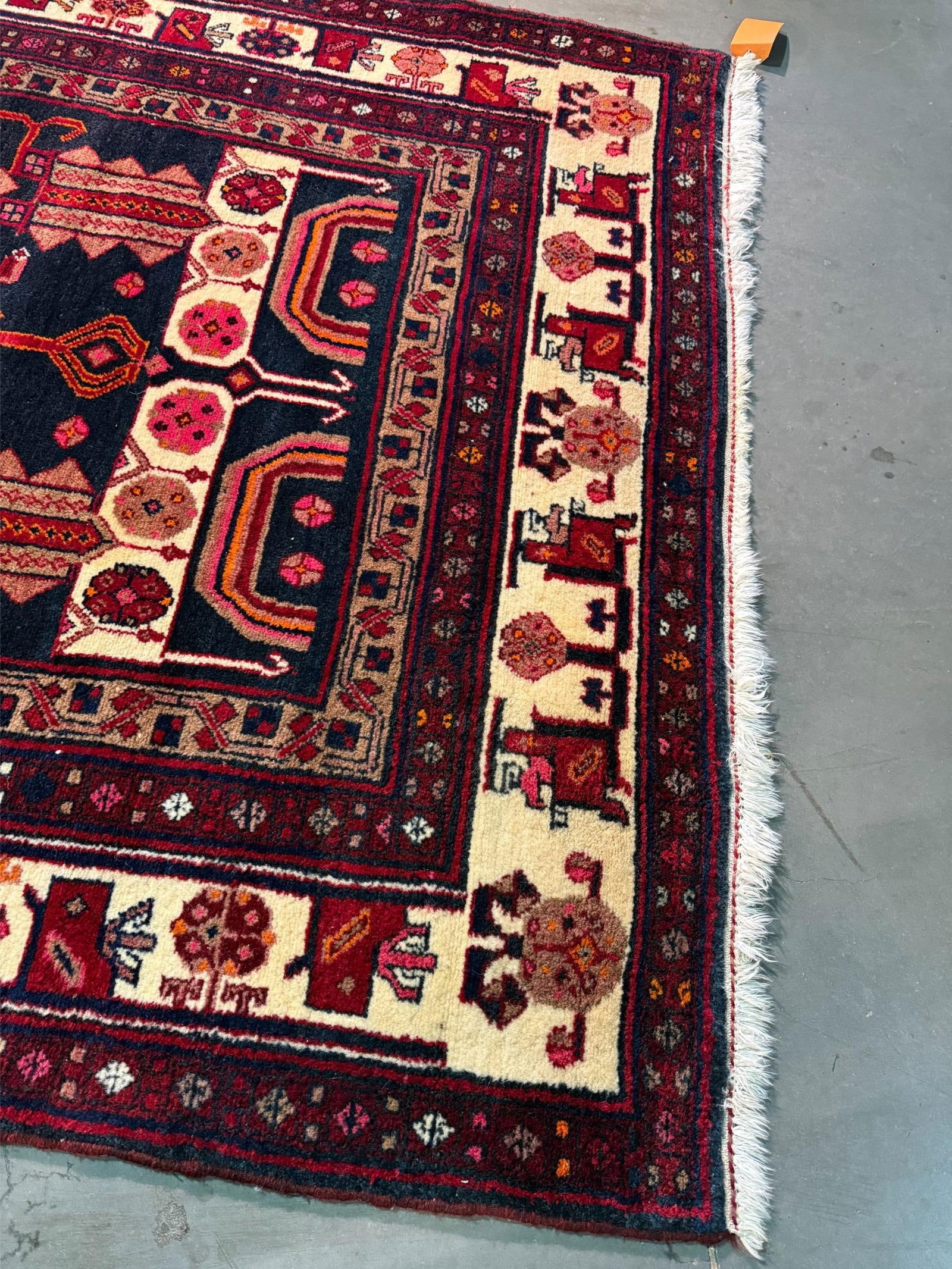 Stunning Persian Hamedan Rug 5x9.7 - 5