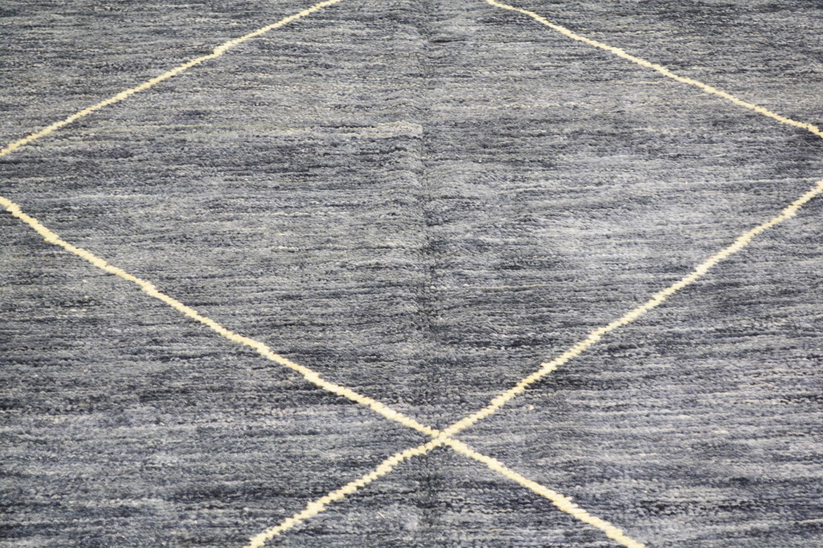 HAND KNOTTED RUG; MOROCCAN - 3