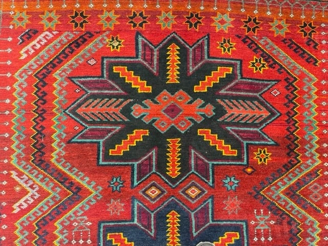 Dated Kazak Caucasian Rug-5221 - 6