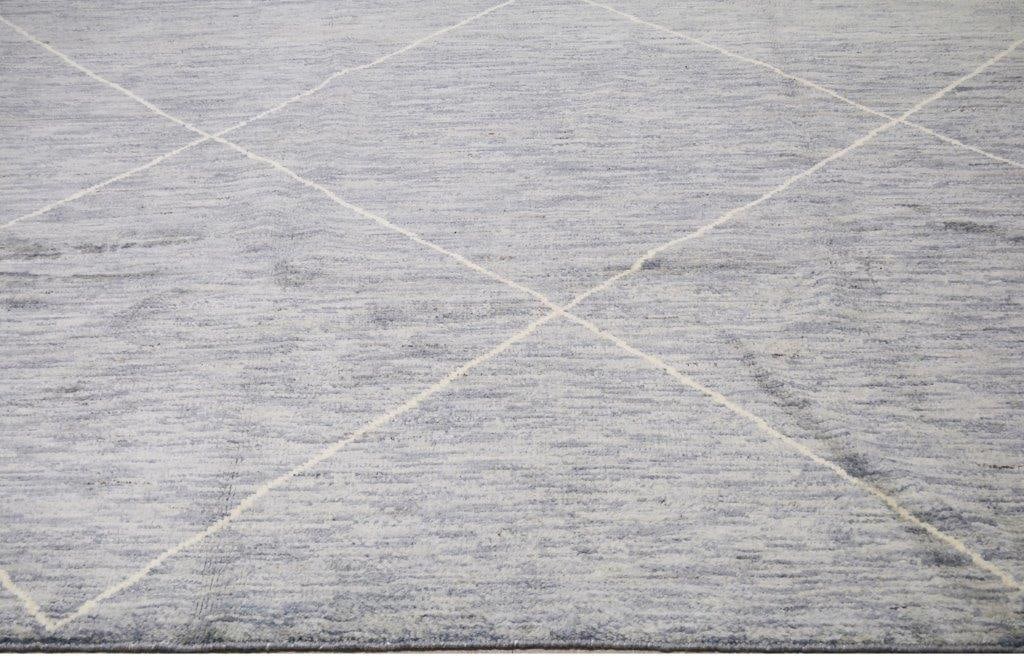 HAND KNOTTED RUG; MOROCCAN - 3