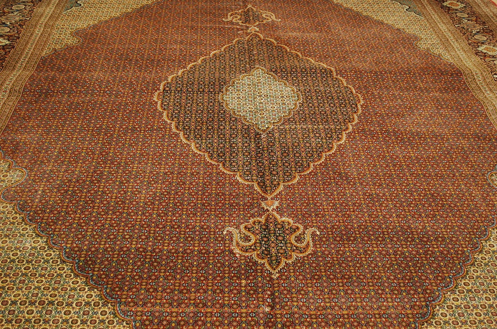 Persian TABRIZ RUG 10 x 13.2 - 12