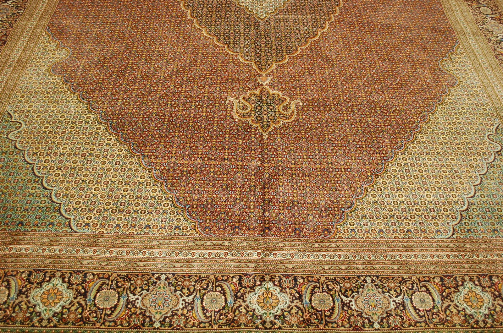 Persian TABRIZ RUG 10 x 13.2 - 6