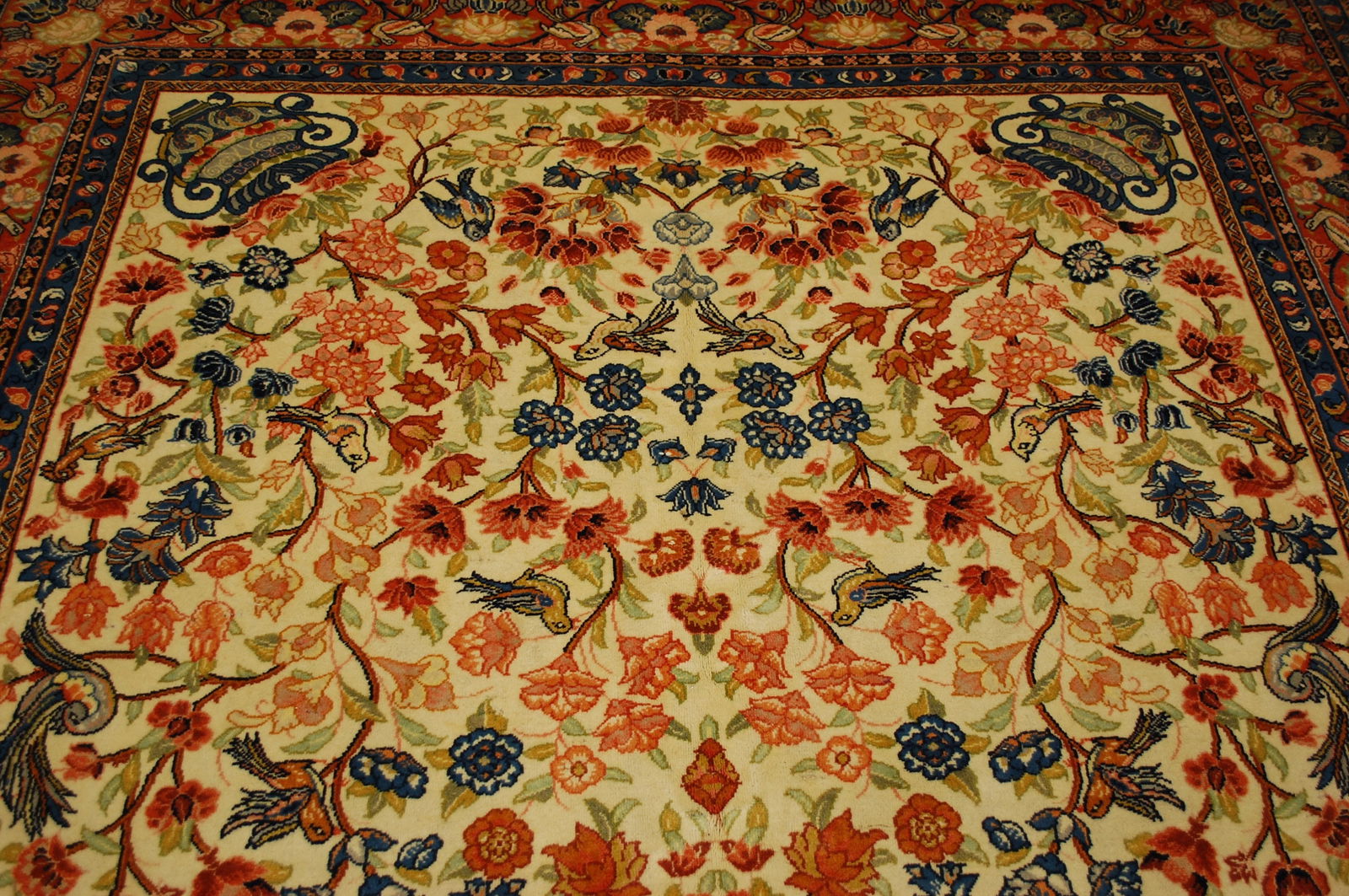 Persian SAROUK RUG 8'4" x 11'2" - 6