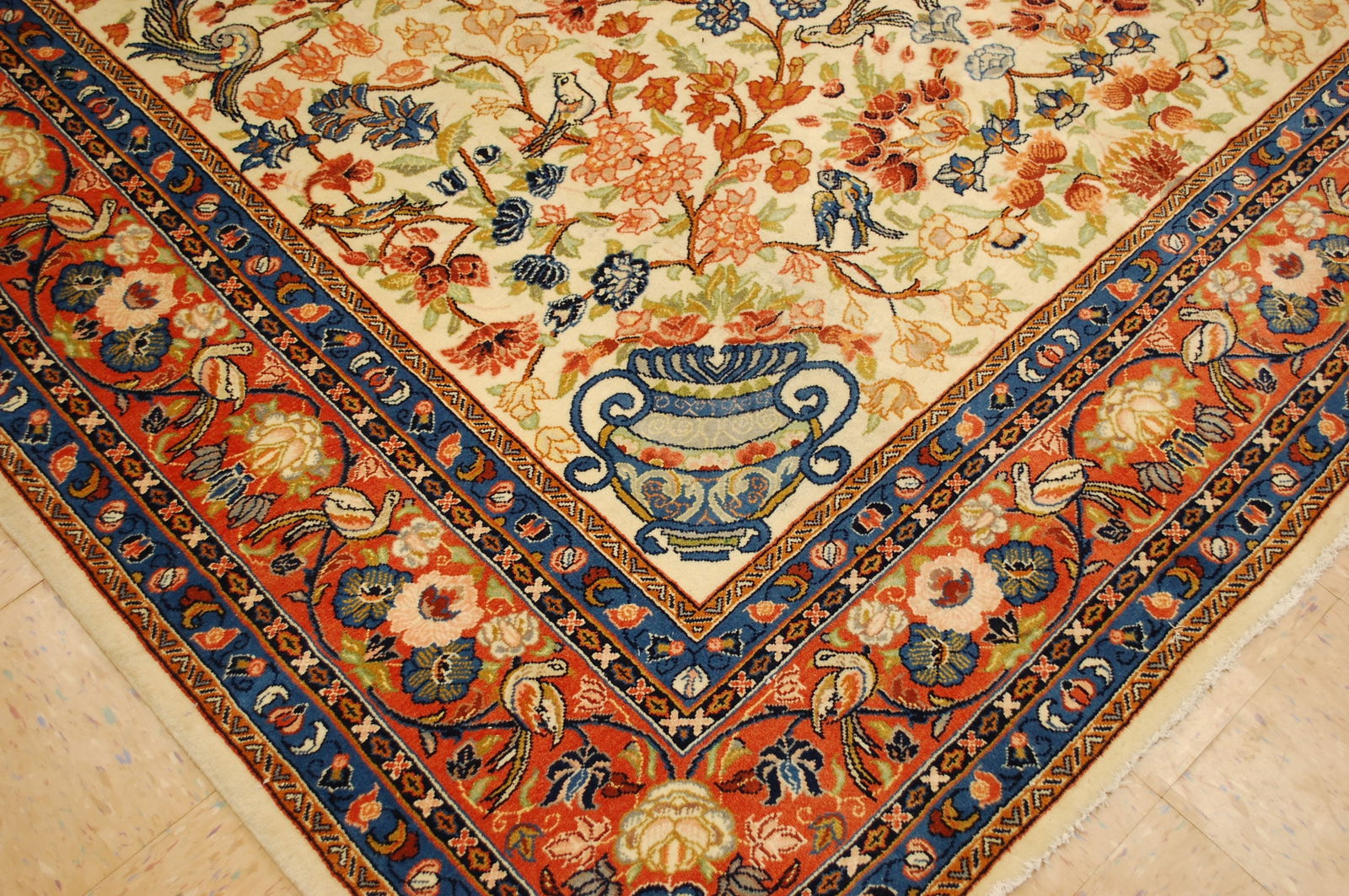 Persian SAROUK RUG 8'4" x 11'2" - 8