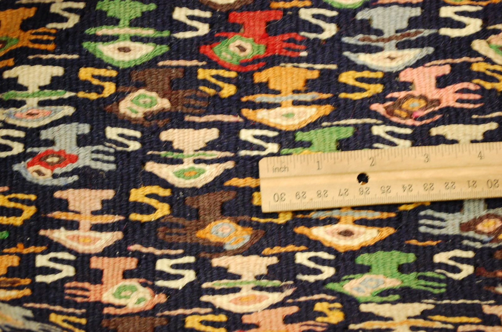 Persian KILIM RUG 6'6" x 9'8" - 11