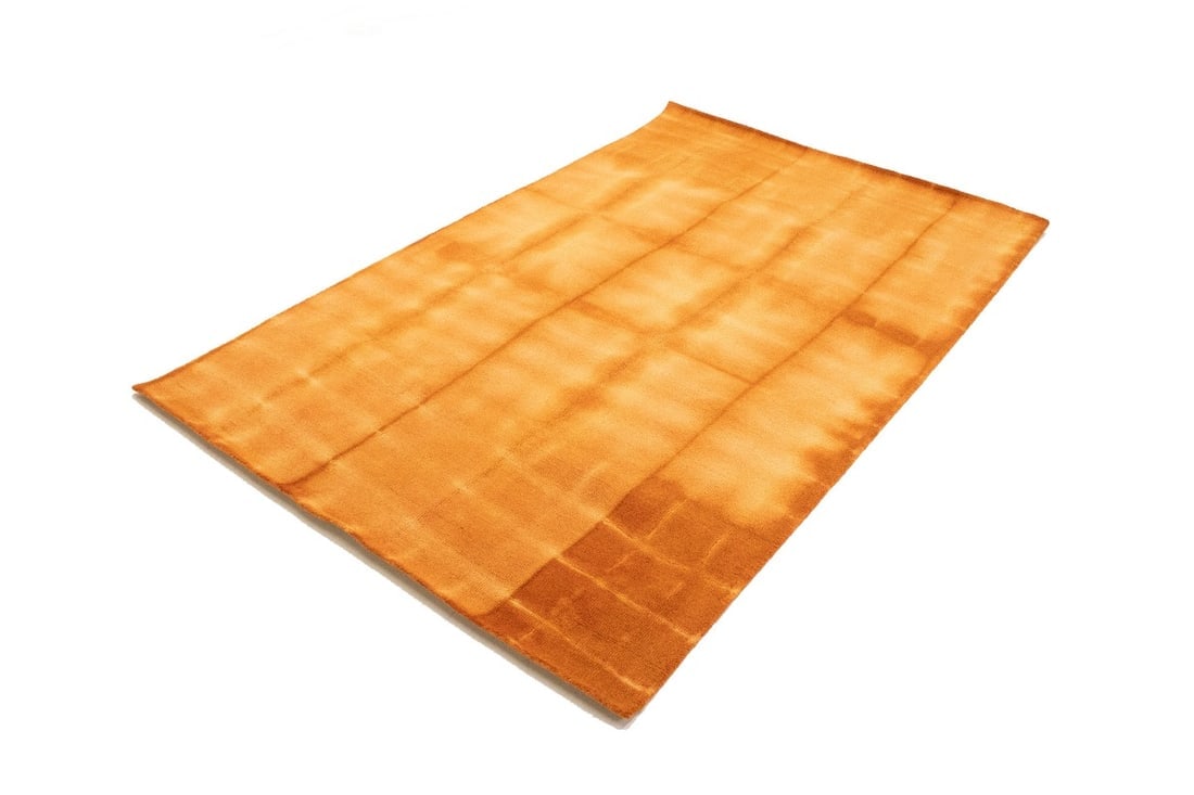 Solar Orange Tie-Dye 5X8 Hand-Tufted Modern Rug - 3