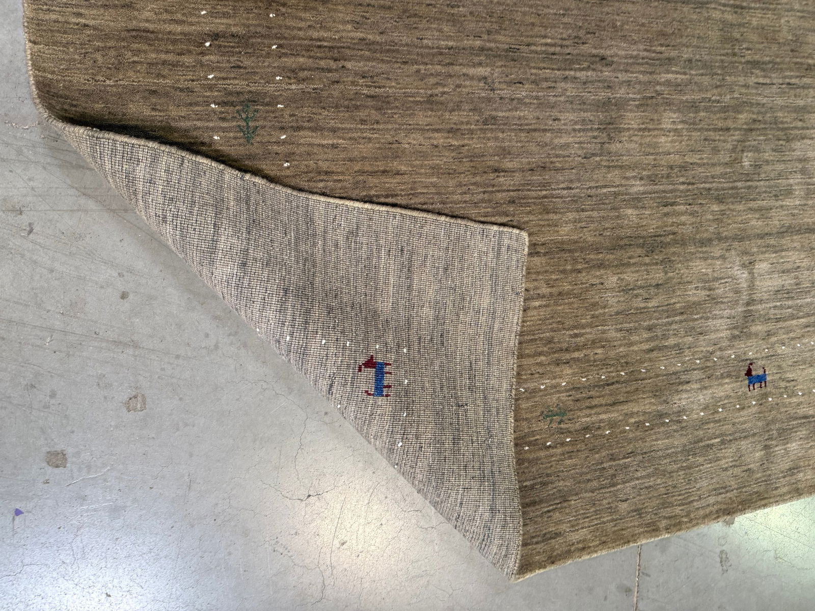 Magnificent Gabbeh Rug 8x9.9 - 7