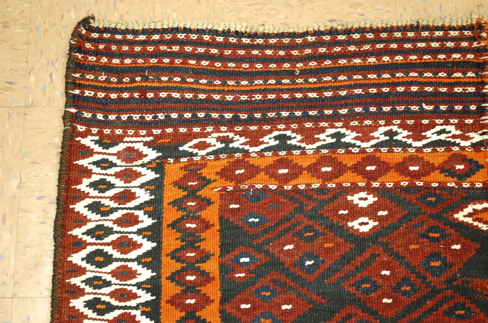 CAUCASIAN SOUMAK KILIM 4.9x10.7 - 4