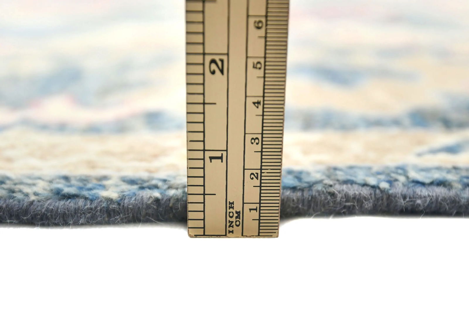 Muted Gray Floral 8X10 Oushak Oriental Rug - 10