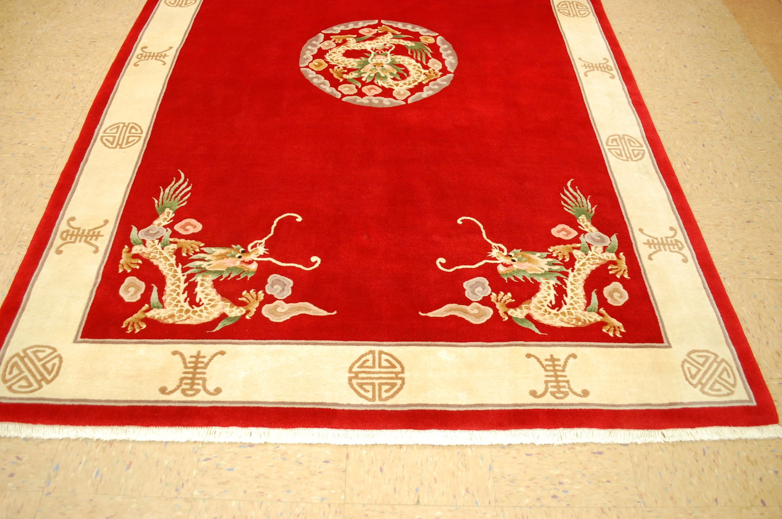 CHINESE NICHOLS RUG 6' x 9' - 3