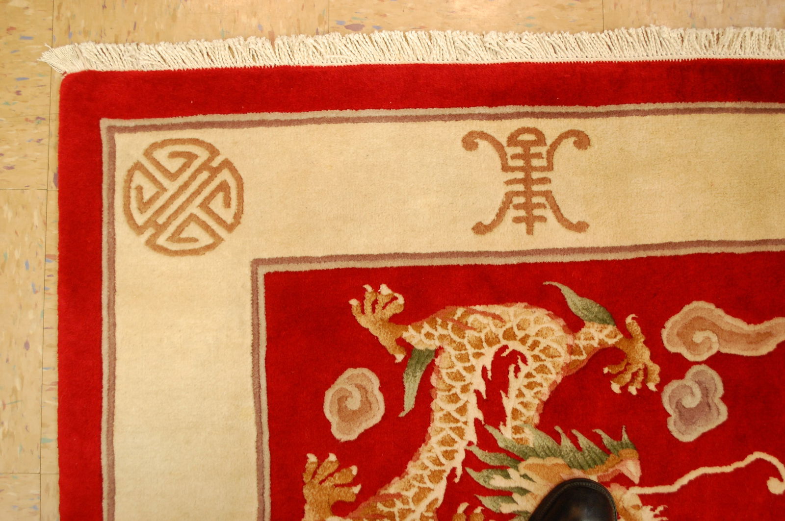 CHINESE NICHOLS RUG 6' x 9' - 4