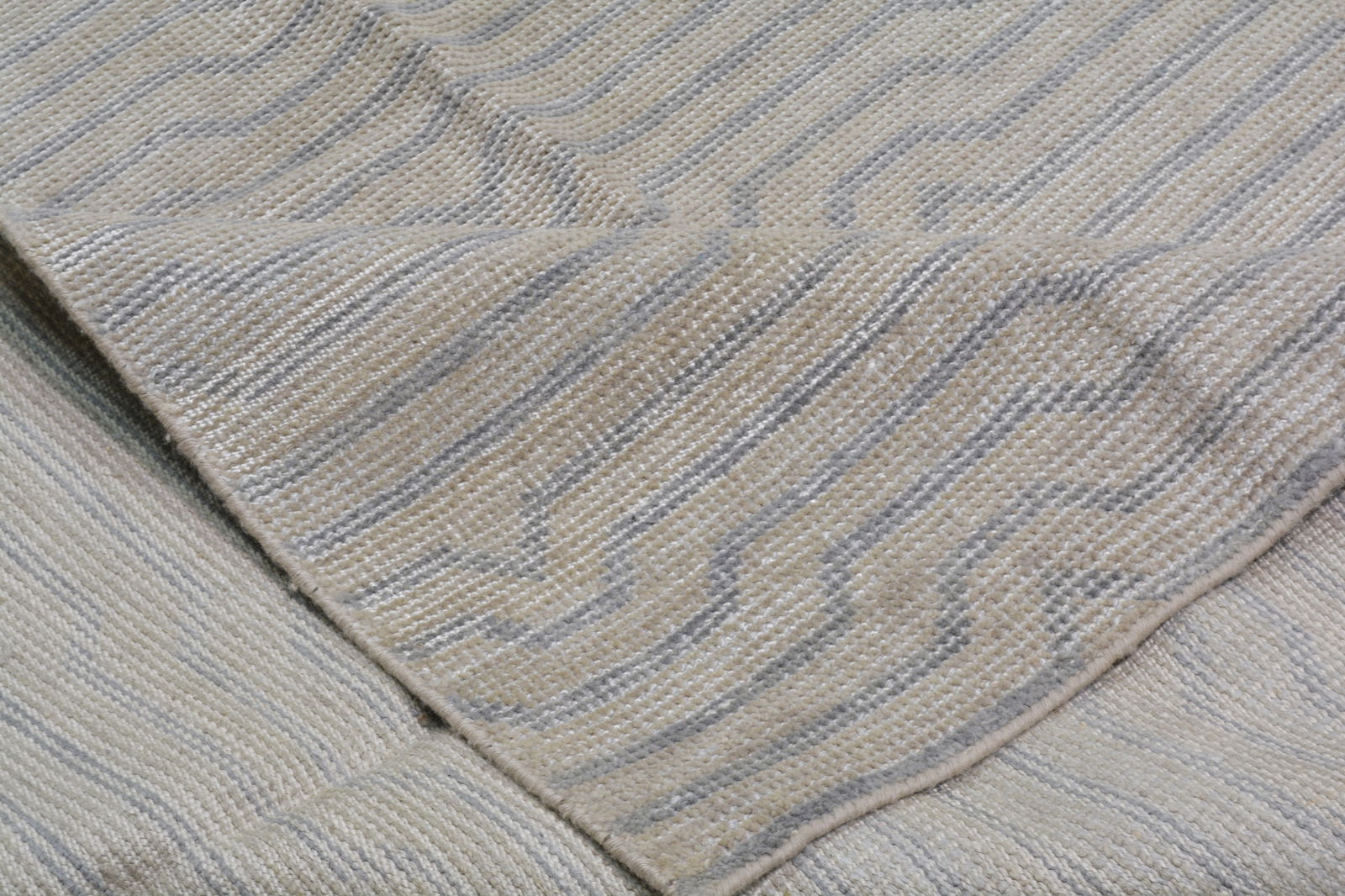 HAND KNOTTED RUG; INDIAN - 6