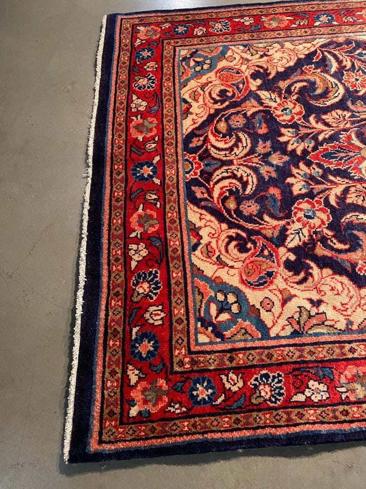 MAGNIFICENT PERSIAN SAROUK RUG 4.4x7.8 - 4