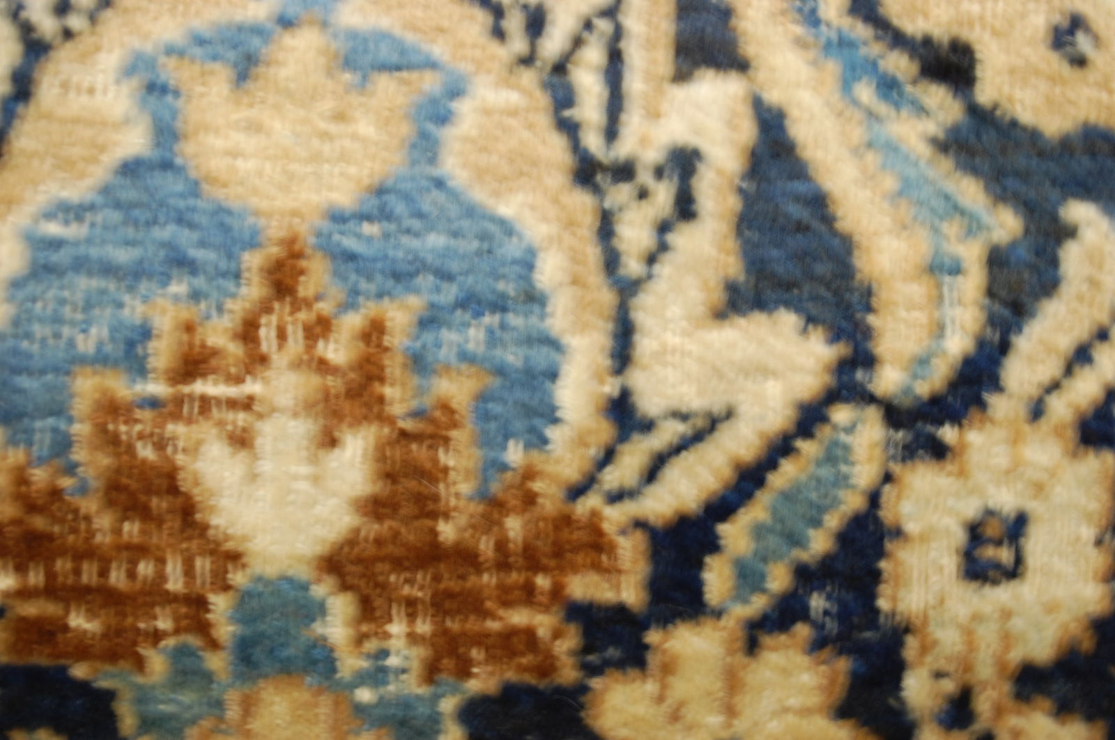 Hand-Made antique rug Pillow Cushion Rug 1'2" x 1' 8" - 6