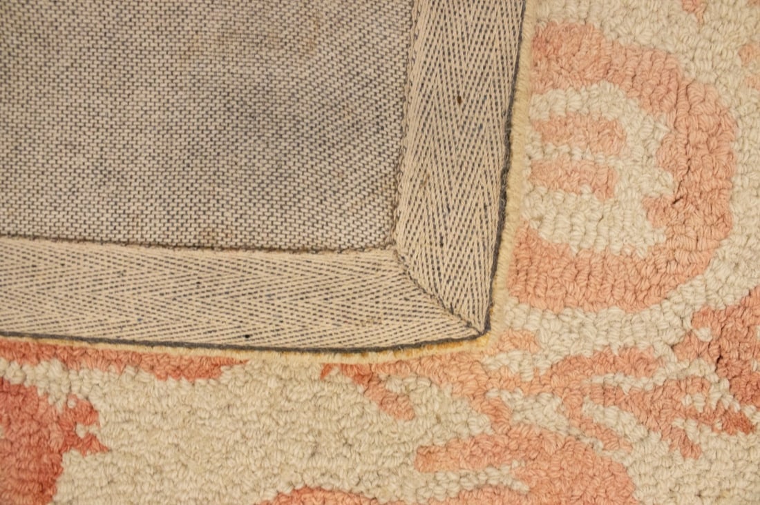 Rust Abstract 5X8 Hand-Tufted Modern Rug - 12