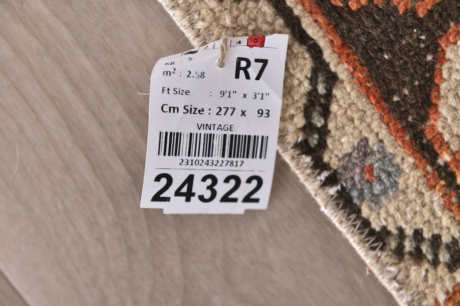 3'0'' x 9'1'' Turkish Handmade Kilim Rug - 24322 - 14