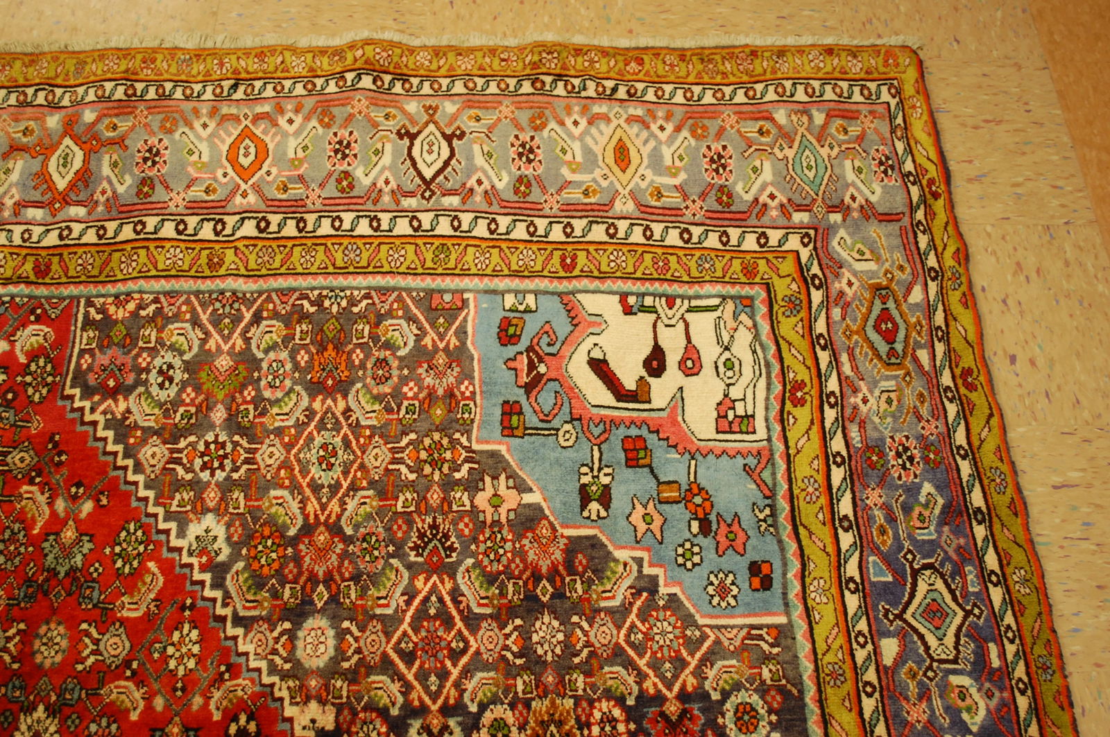 PERSIAN BIJAR 8.5x10.8 - 5