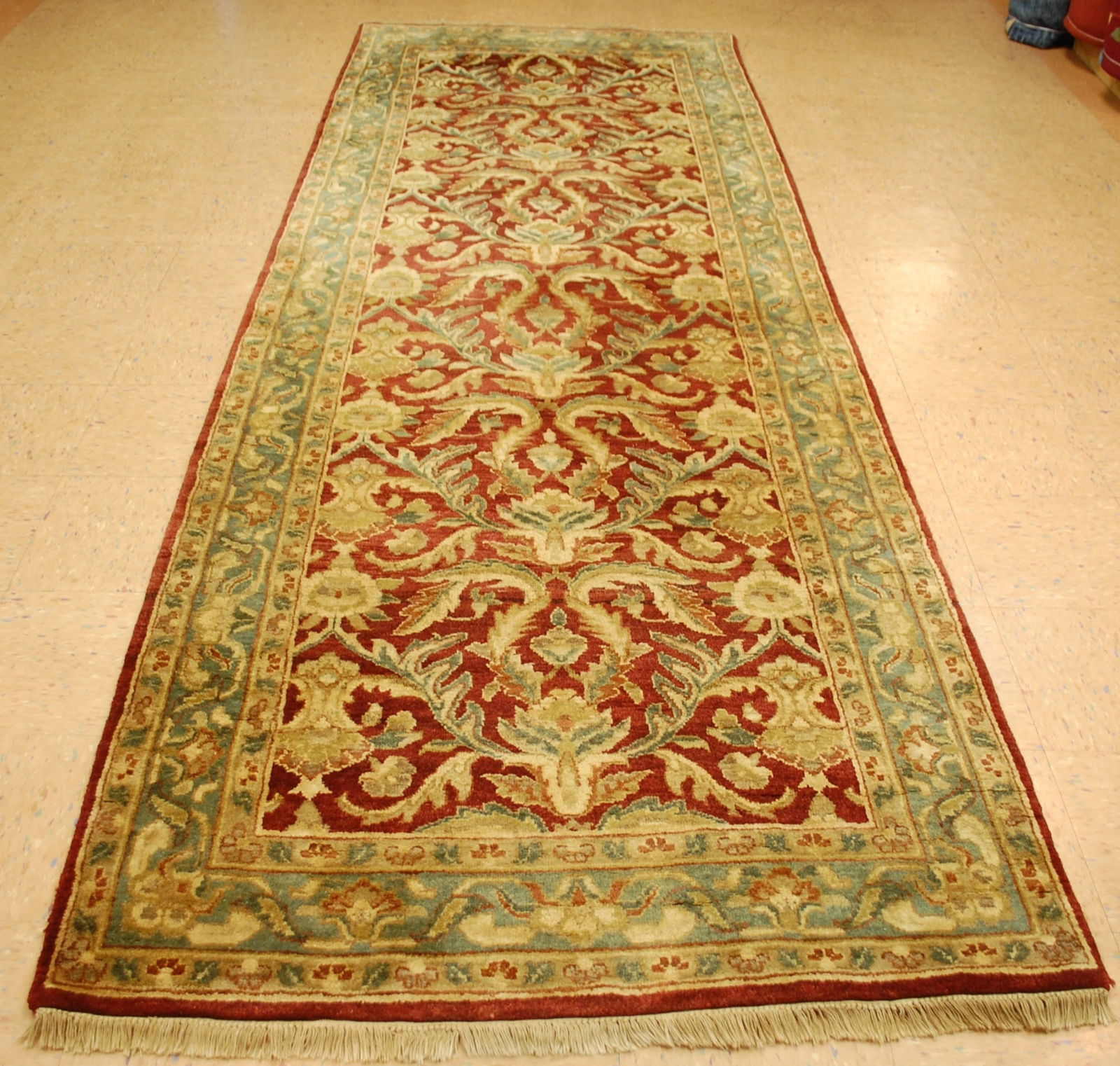 INDO AGRA RUG 4'3" X 11'10" (1 of 11)