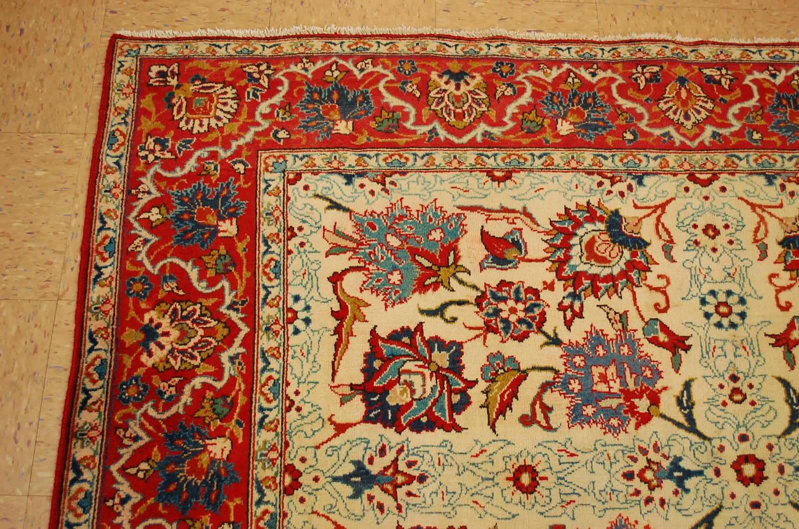 Persian ASFAHAN RUG 6'9" x 10'4" - 4