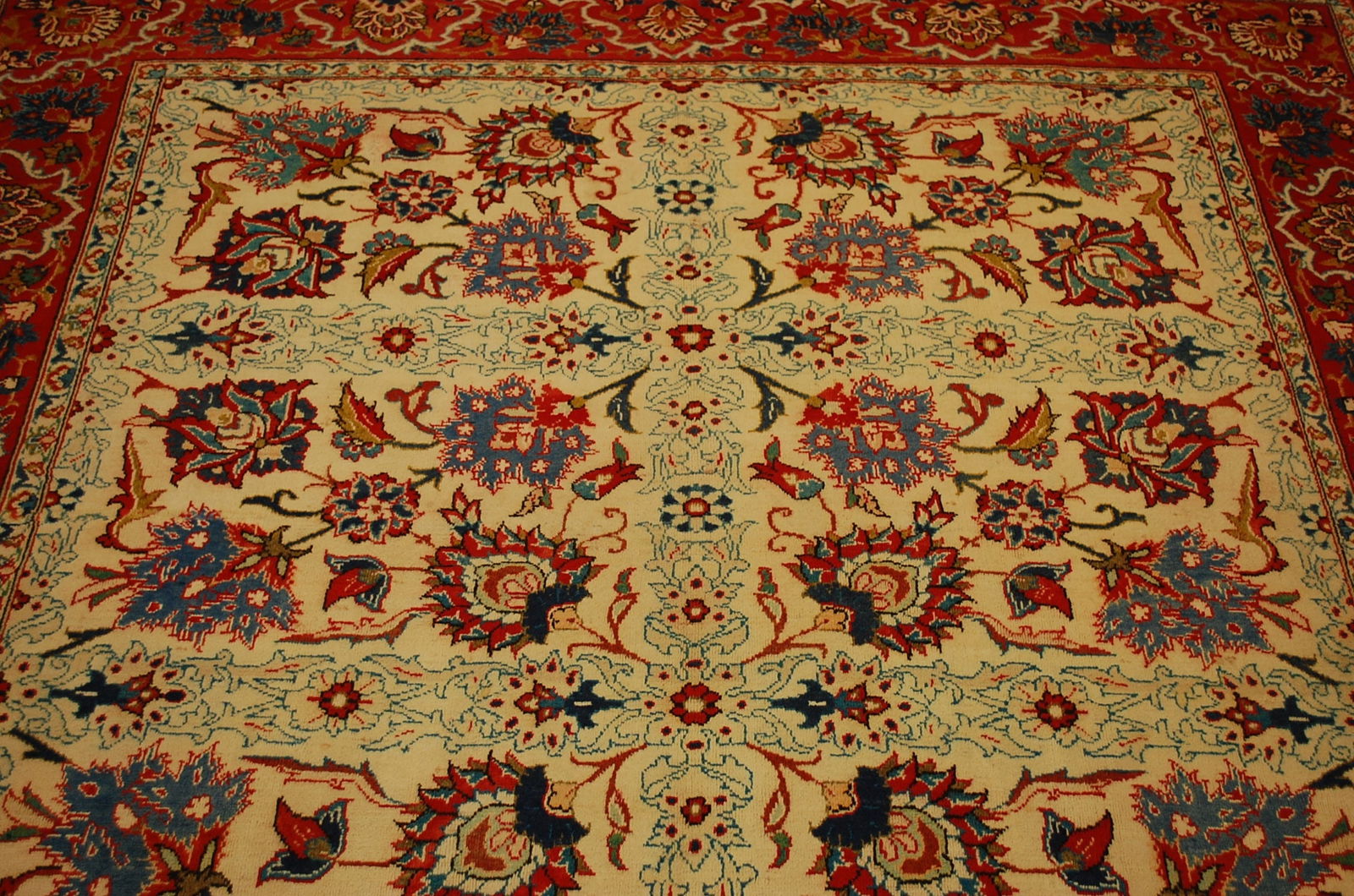 Persian ASFAHAN RUG 6'9" x 10'4" - 6