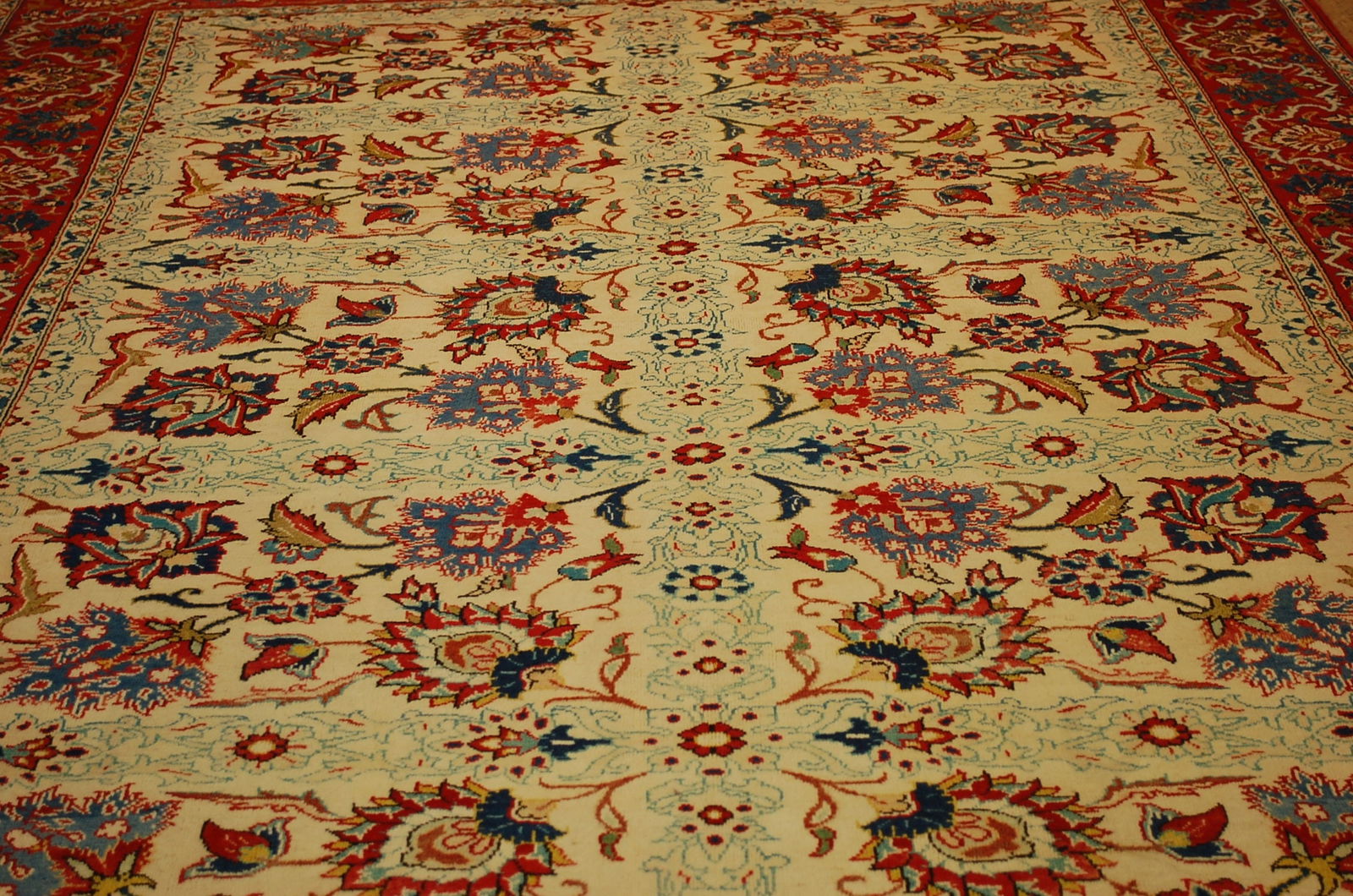 Persian ASFAHAN RUG 6'9" x 10'4" - 8
