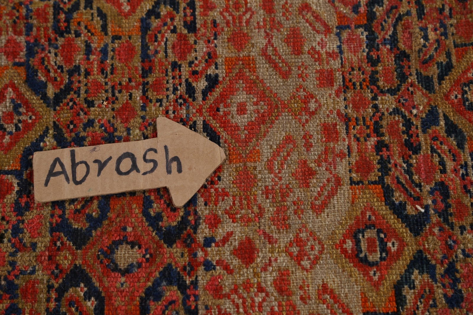 Pre-1900 Vegetable Dye Malayer Persian Runner Rug 6x16 - 11