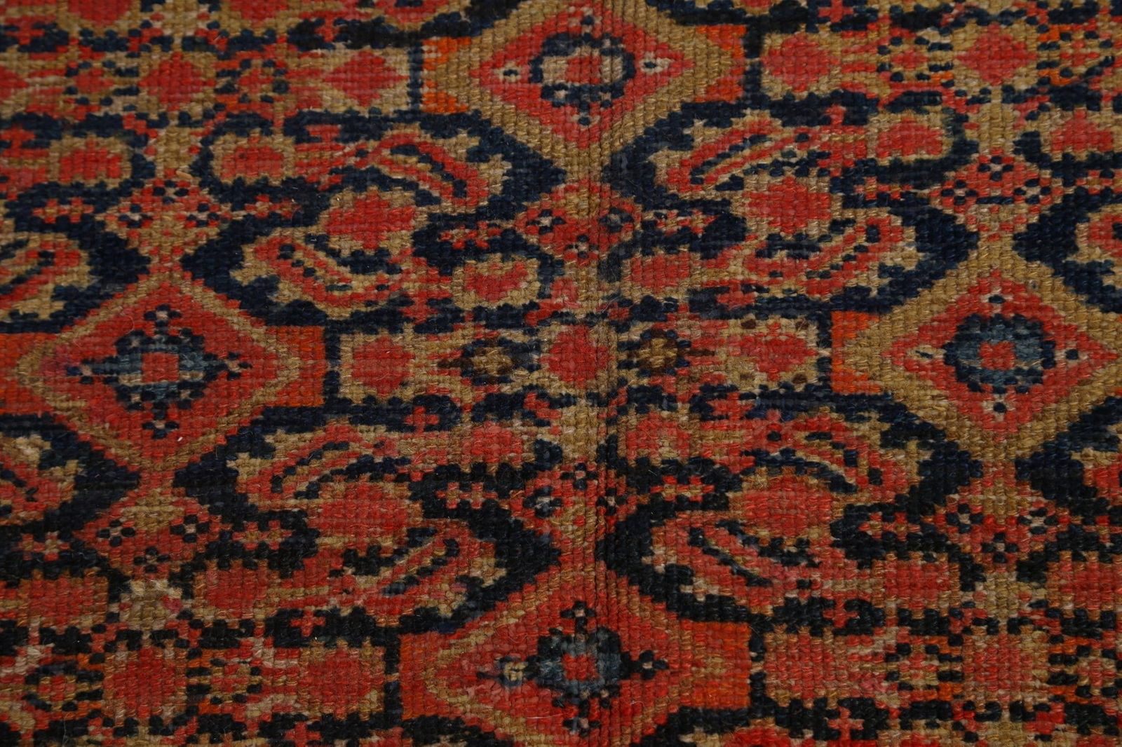 Pre-1900 Vegetable Dye Malayer Persian Runner Rug 6x16 - 9