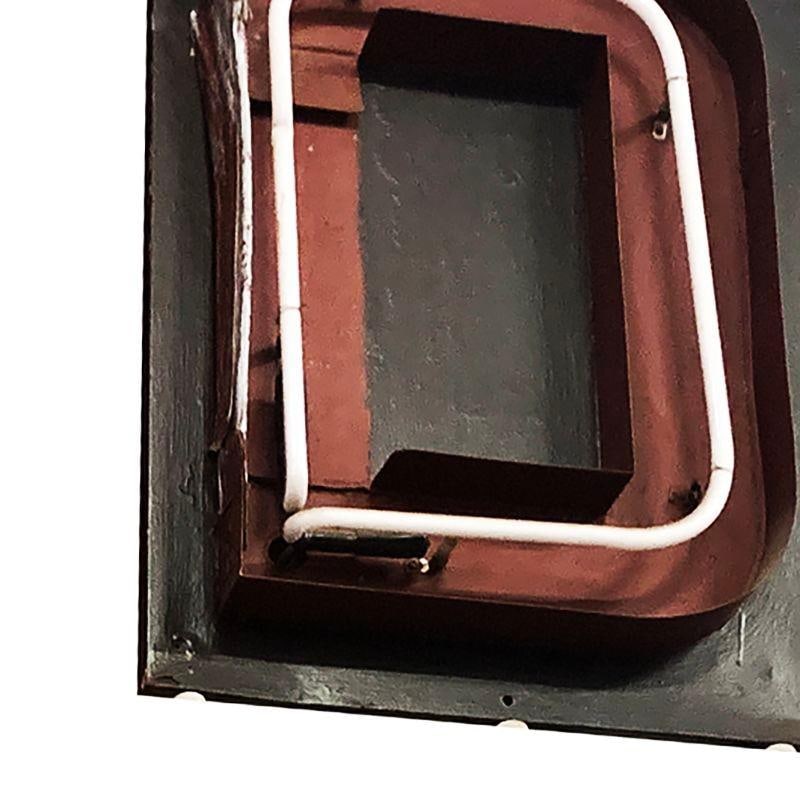 Large Vintage Neon Marquee Letter "D" From Pan American Auditorium - 3