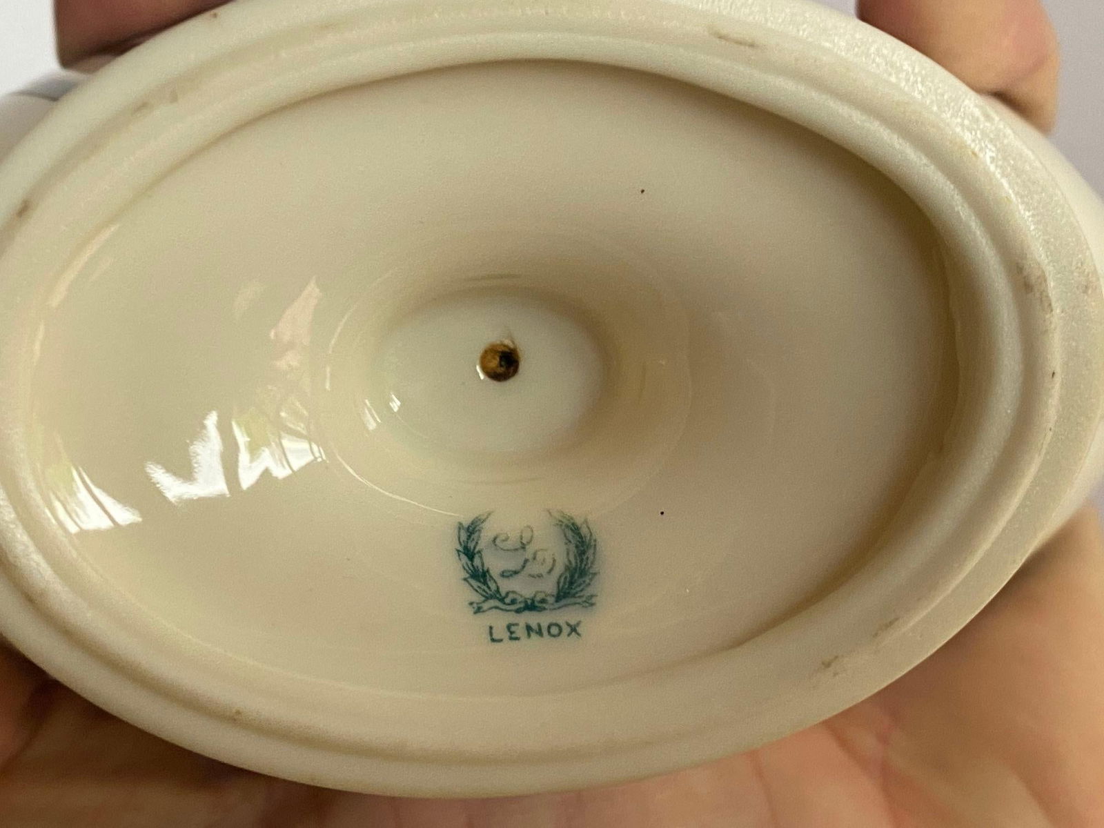 Two-Piece Sugar Bowl and Candelabra with Sterling Silver Overlay by Lenox - 13