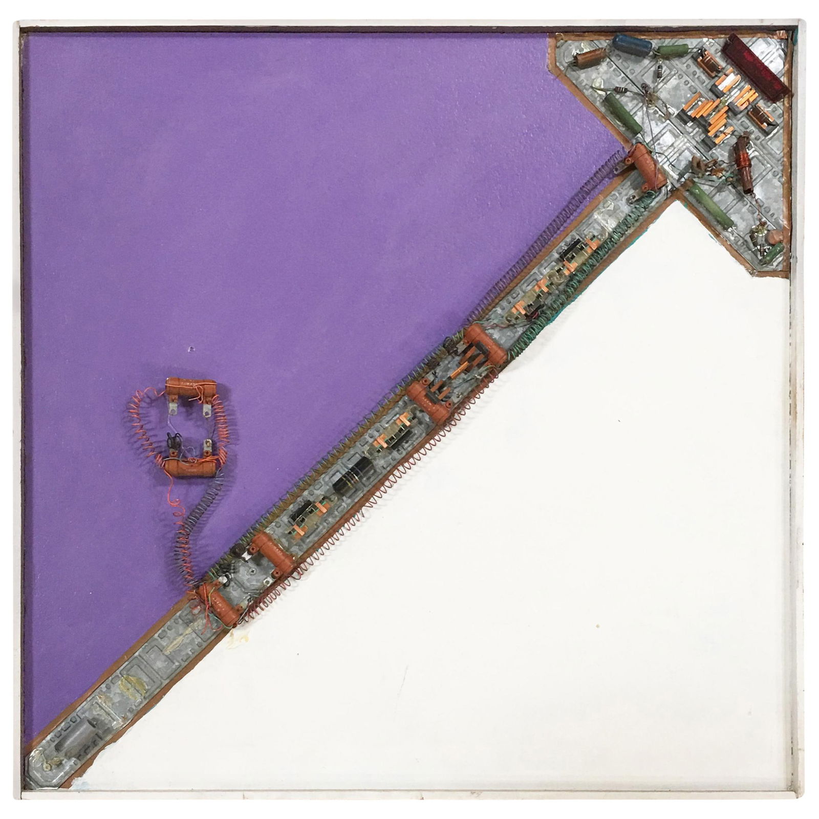 Abstract "Split Decision" Artography Arrow Wall Sculpture by Pasqual Bettio: Title: Abstract "Split Decision" Artography Arrow Wall Sculpture by Pasqual Bettio Description: Artography wall sculpture titled "Split Decision" Artography Wall Sculpture by Pasqual Bettio. Bio