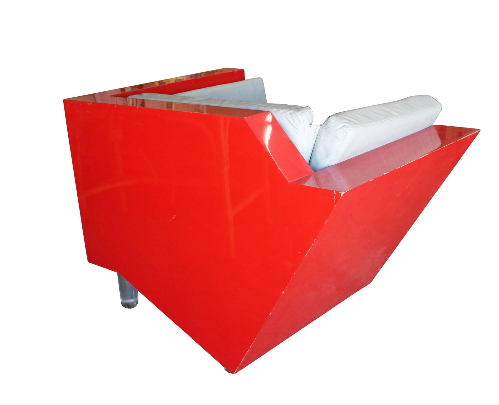 Charles Hollis Jones Postmodern Memphis Inspired Lounge Chair - 4