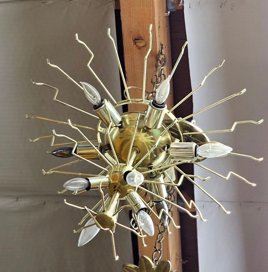 Murano Glass Tronchi Pendant Chandelier by Venini - 6