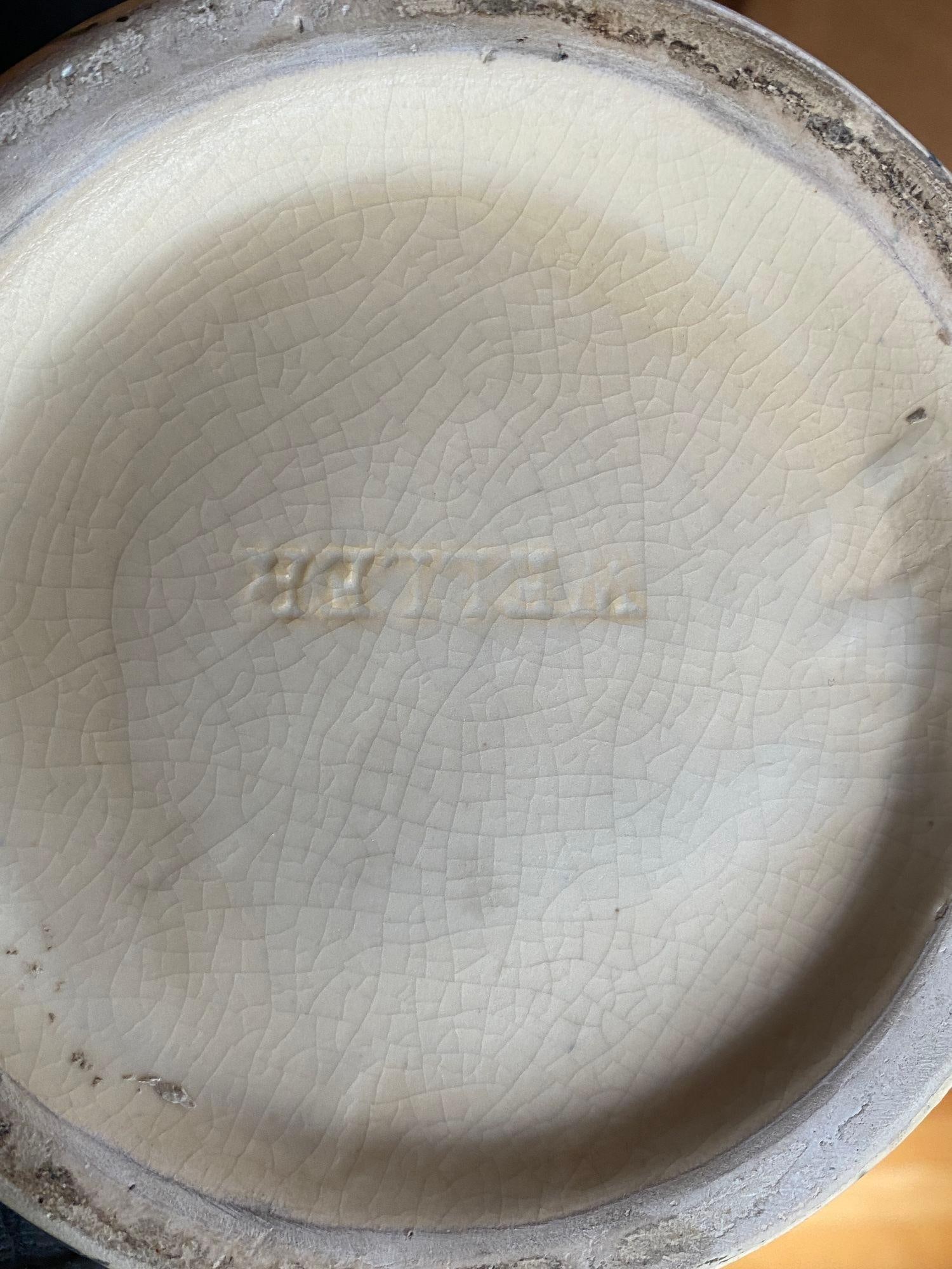 Art Nouveau Hand-Painted Art Pottery Vase by Weller Pottery - 6