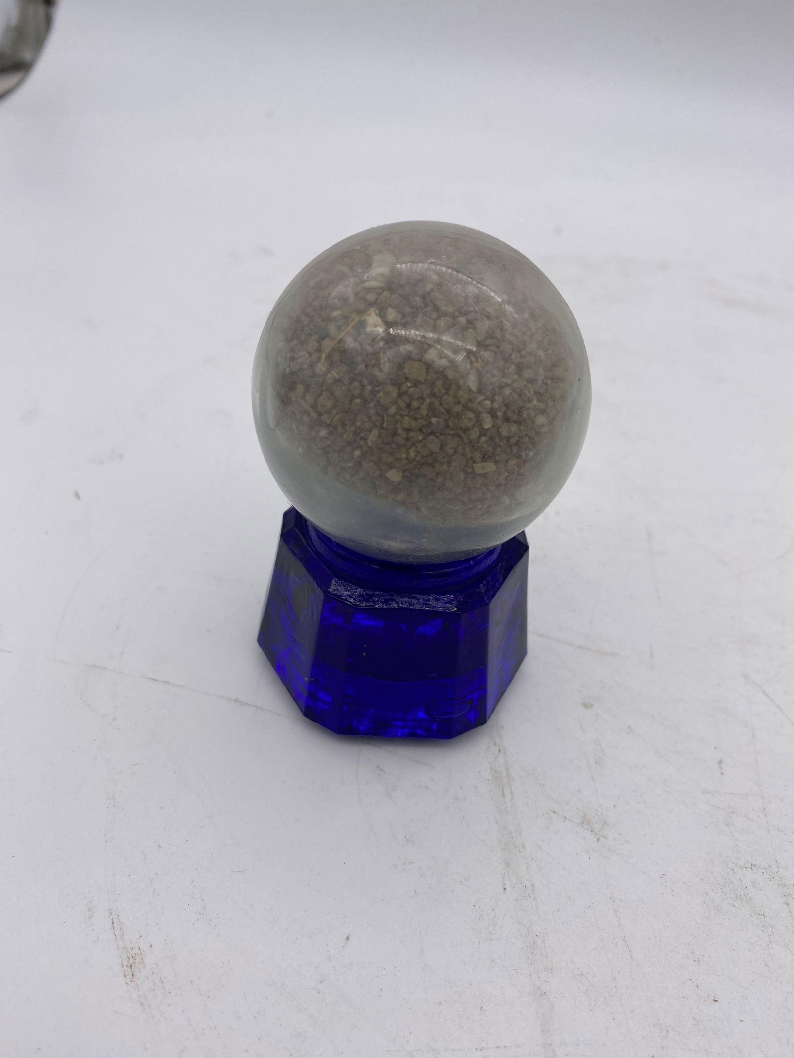 Vintage Marble, Brass, Resin, Glass Spheres with Stands Collection - 14